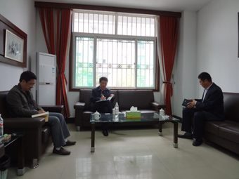 濟南市高新區(qū)領導到我司調(diào)研、視察工作
